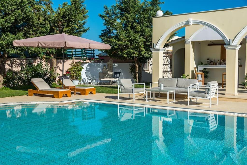Casa Di Voz Shared Villa Studios With Free Gym Services By "Elite" Gaitani Buitenkant foto